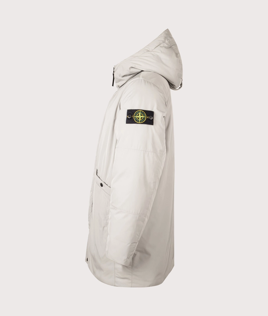 Stone Island Mens Micro Twill Down Parka